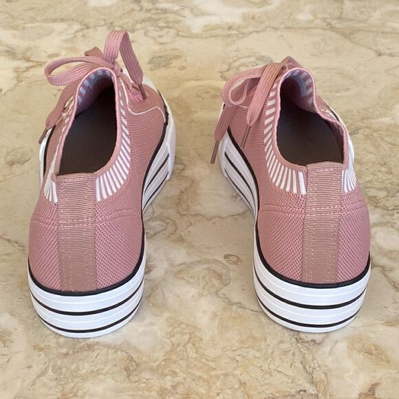 Olivia Miller Audrey Vulcanized Lace-up Slip On Sneakers - Picture 7 of 10